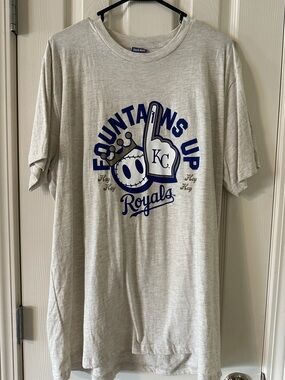 Kansas City Royals Gray Graphic Short Sleeve Tee